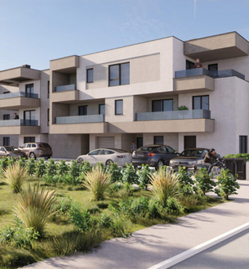 Pula, Valmade – dvosobno stanovanje, 47,94 m2, mirna lokacija